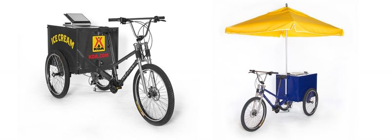 Common Specifications for Ice Cream Bike Carts