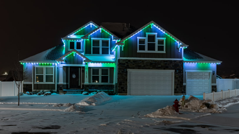 A Residential Christmas Light Installation Near Highlands Ranch, CO, Can Provide Many Benefits